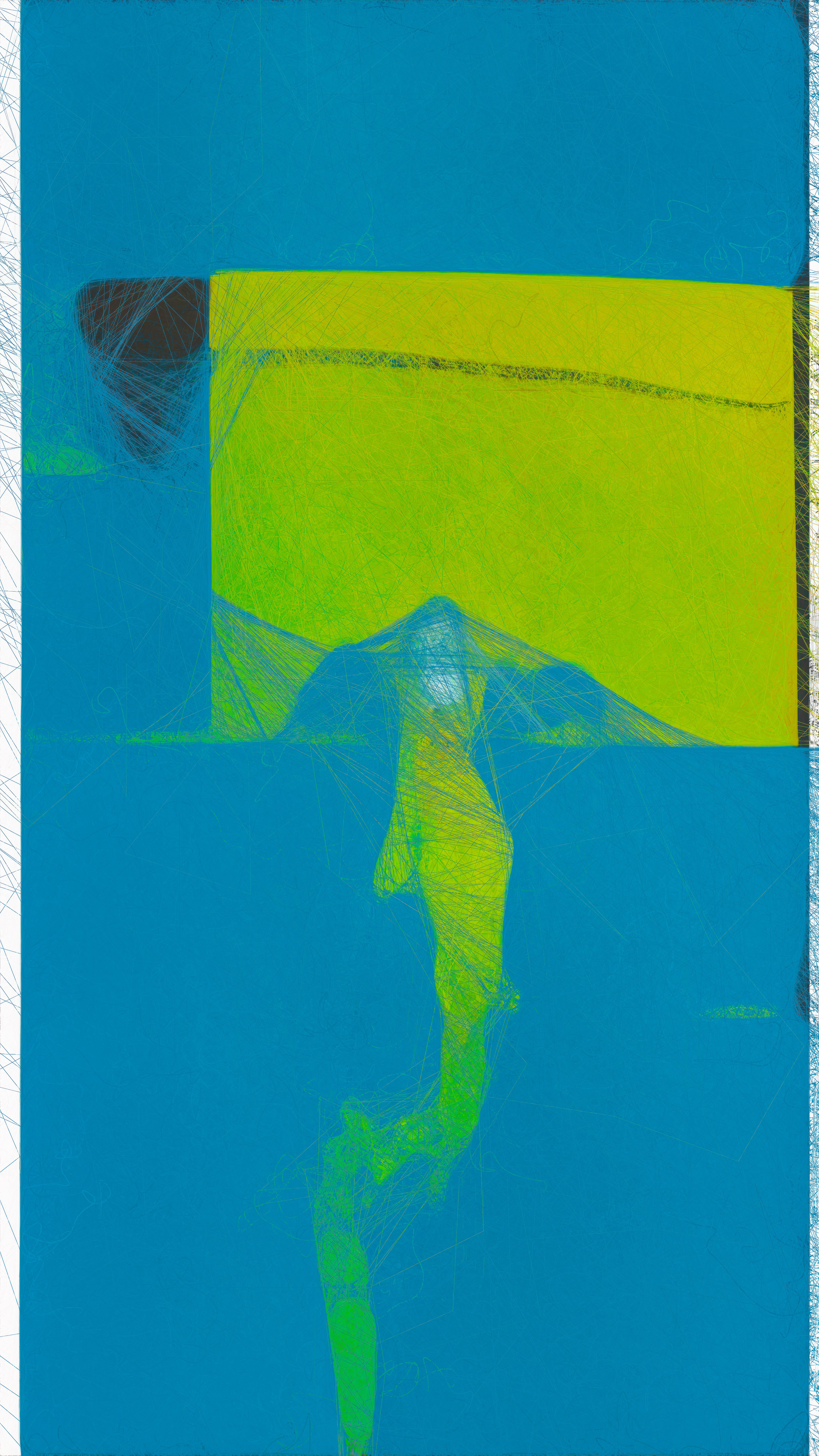 Unsupervised — Burned — Machine Hallucinations — MoMA Dreams